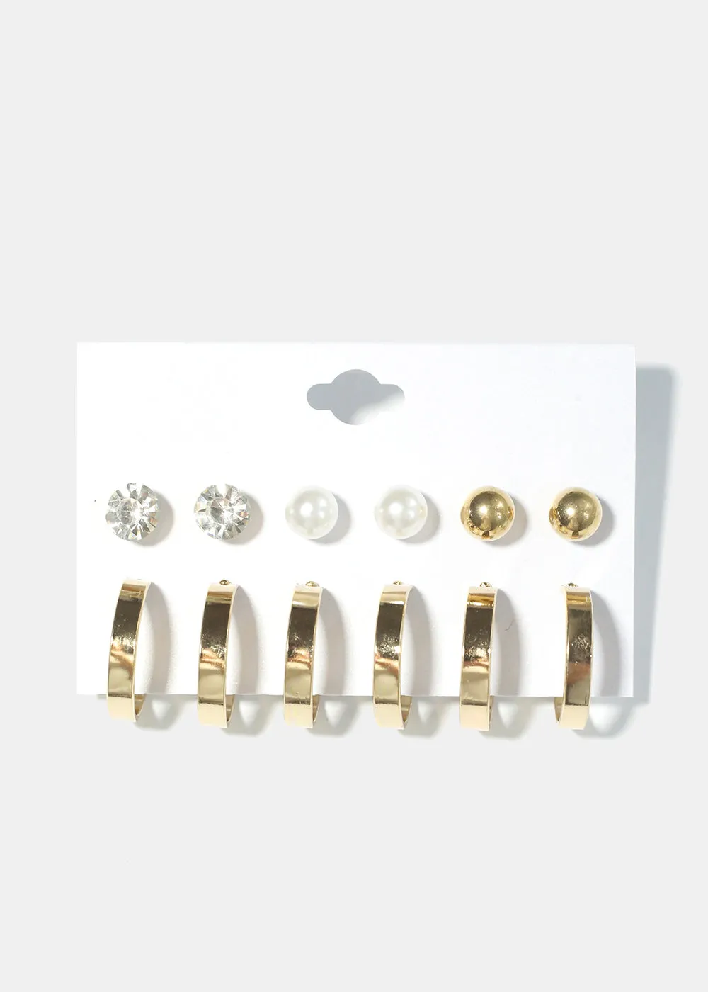 6 Pair Earring Set