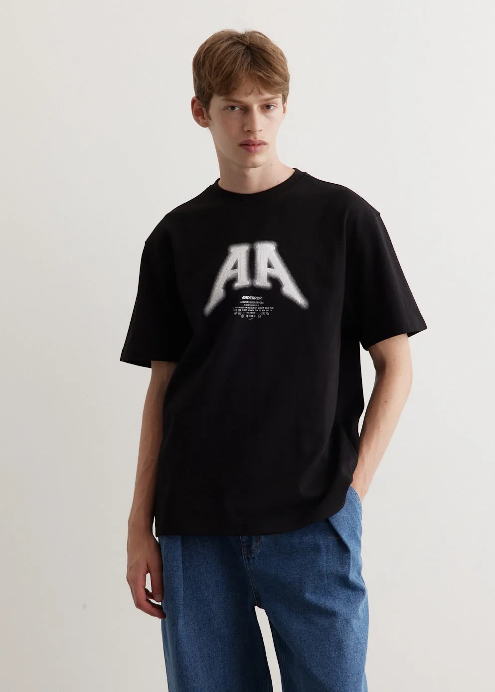 AA Embroidery Oversized T-Shirt