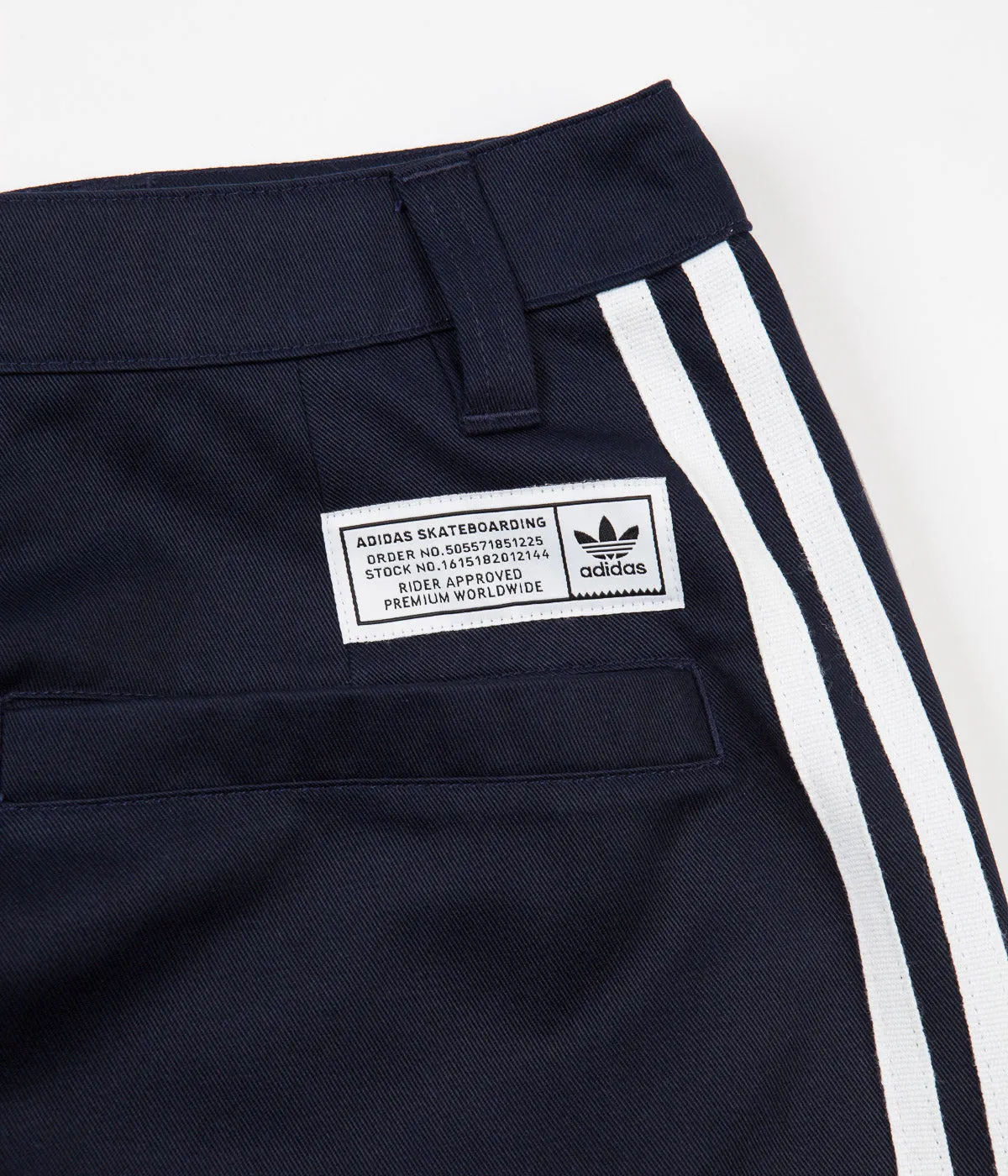 Adidas Chino Shorts - Legend Ink / White