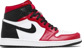 Air Jordan 1 Retro High OG 'Satin Snake Chicago' / 'Satin Red' (W)