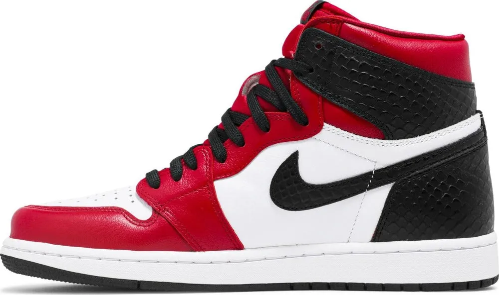 Air Jordan 1 Retro High OG 'Satin Snake Chicago' / 'Satin Red' (W)