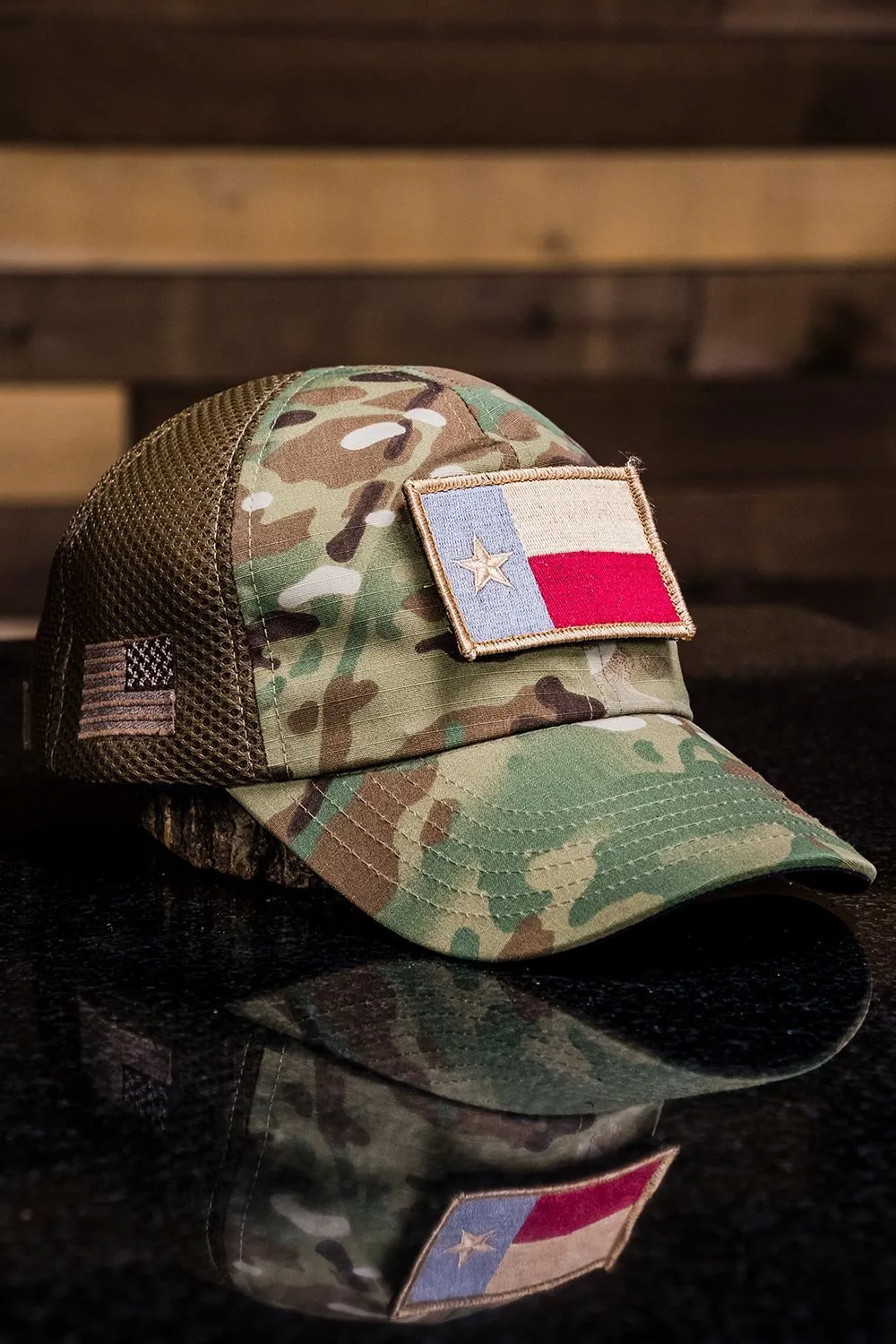 American Made Mesh Back Hat with Patch