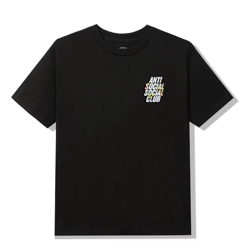 Anti Social Social Club Drop A Pin T-shirt Black