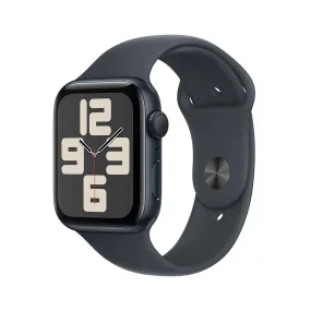 Apple Watch SE 44mm Midnight Aluminum Case with Midnight Sport Band