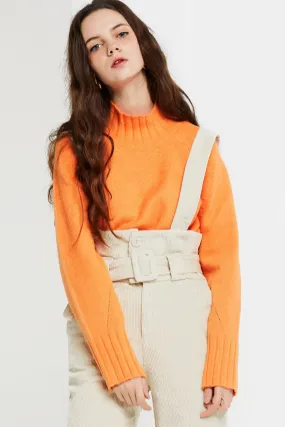 April Mock Neck Sweater-2 Colors