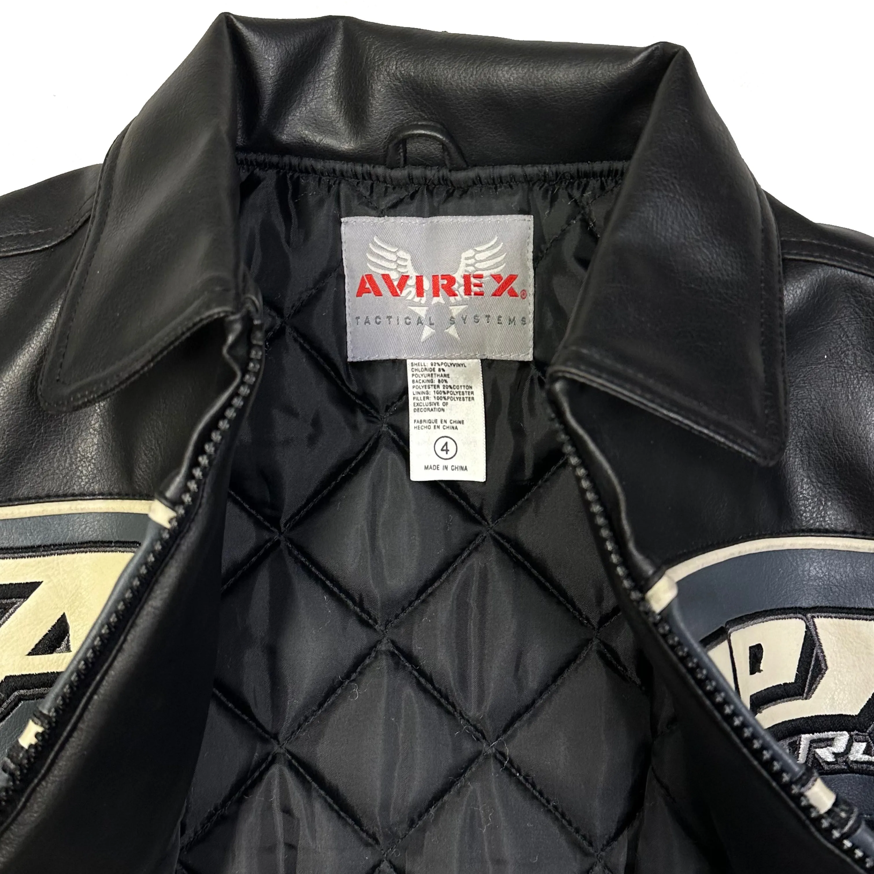 ARCHIVE Avirex Nitro Run Baby Leather Jacket ( 4 Years )