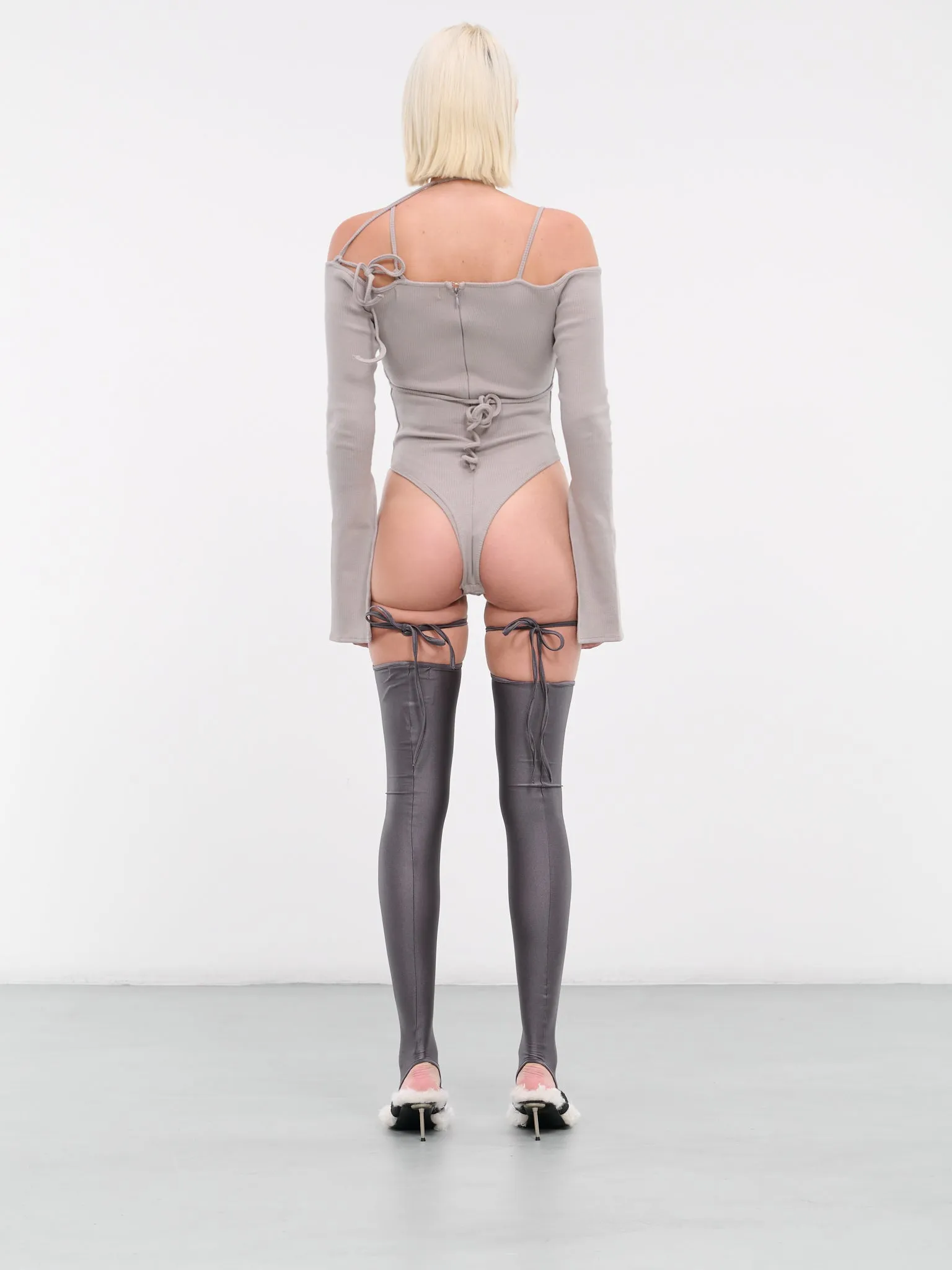 Armour Leotard (405-801-GREY-SAGE)