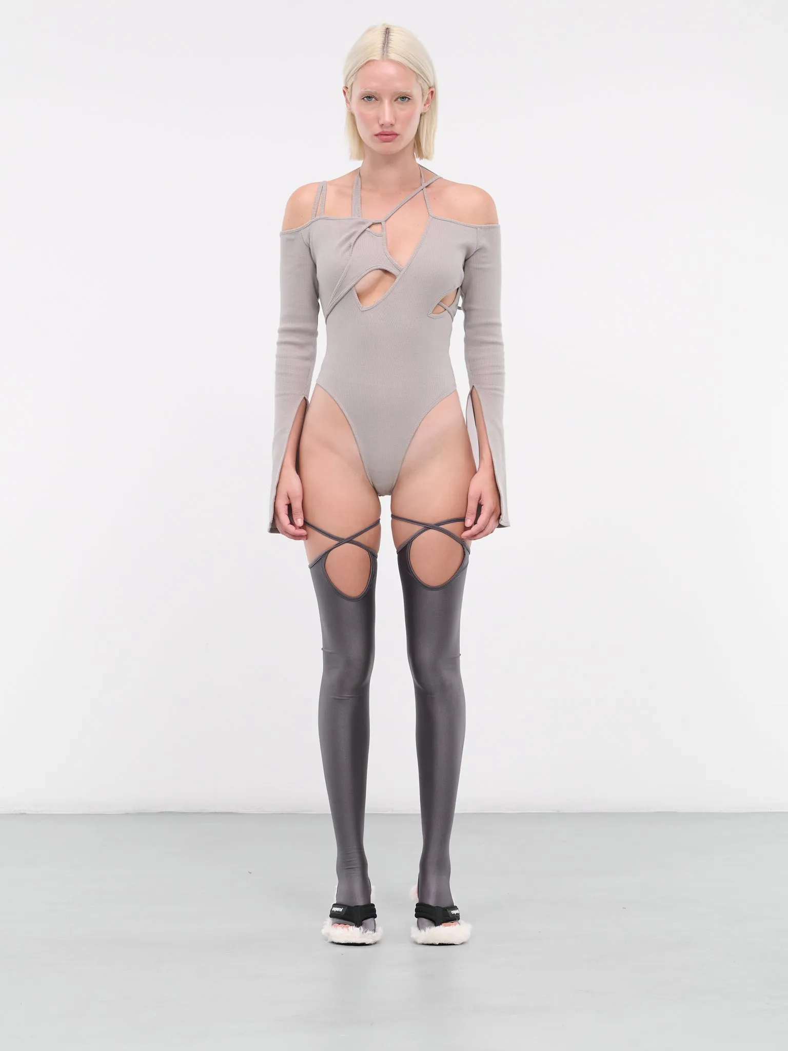 Armour Leotard (405-801-GREY-SAGE)