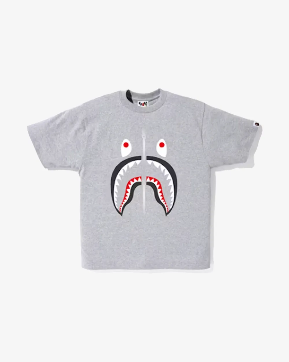 BAPE SHARK TEE GREY