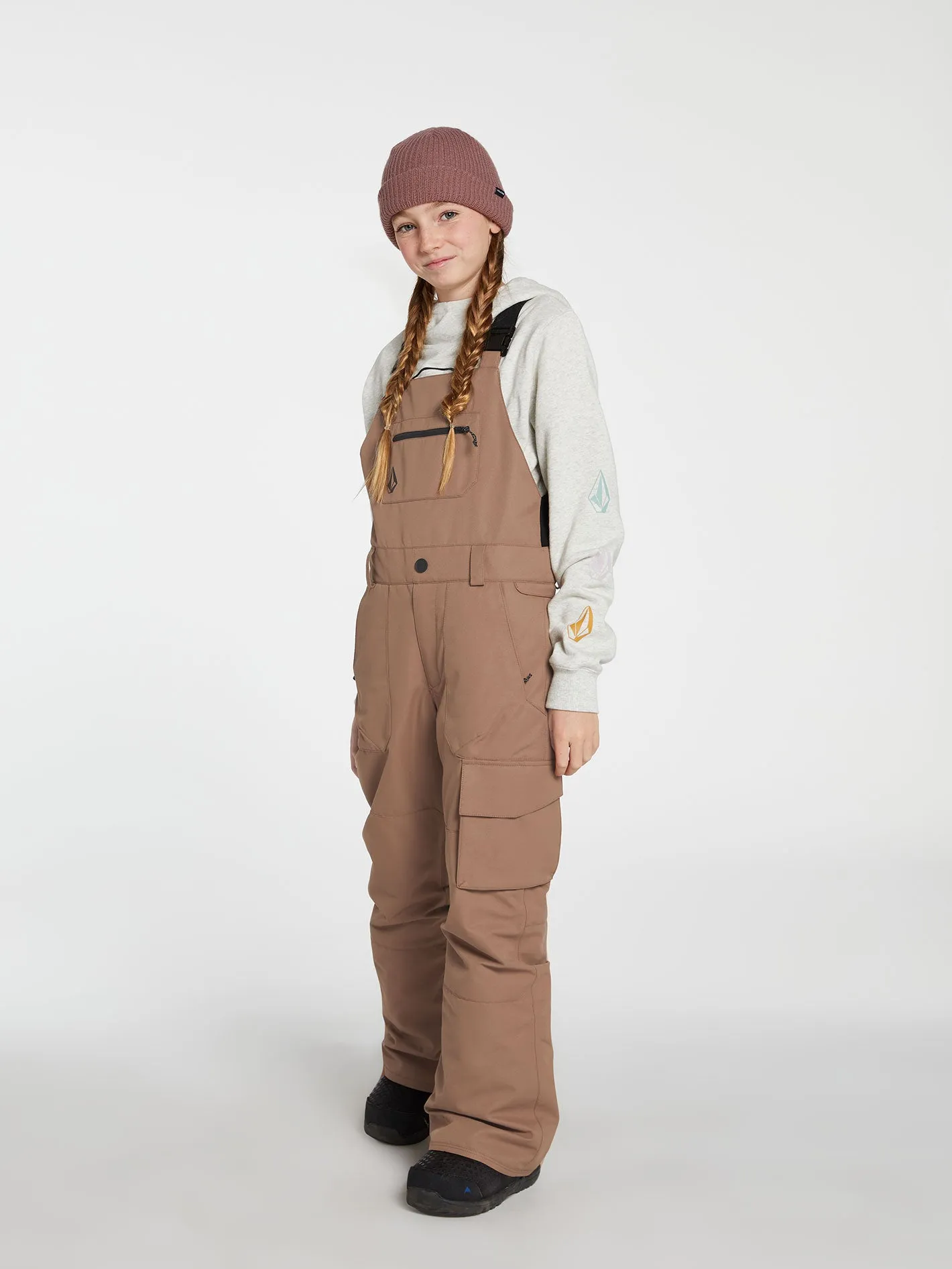 Barkley Bib Overall - COFFEE - (KIDS)