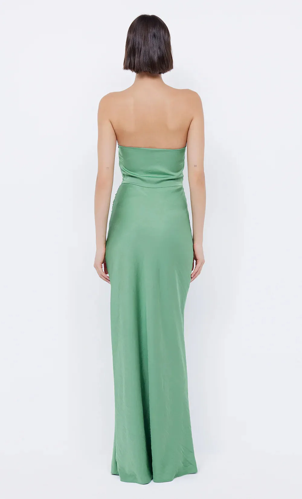 Bec and Bridge Emilia Strapless Dress - Green Apple