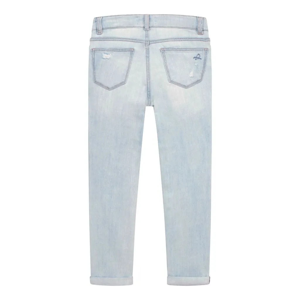 Blue Harper Boyfriend Straight - Ross Distressed