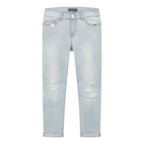 Blue Harper Boyfriend Straight - Ross Distressed