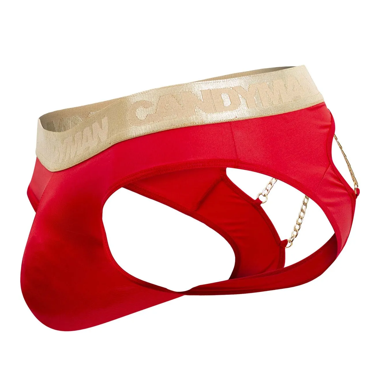 CandyMan 99659 Jock Briefs Color Red