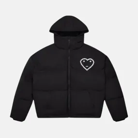 Carsicko Logo Puffer Jacket - Black