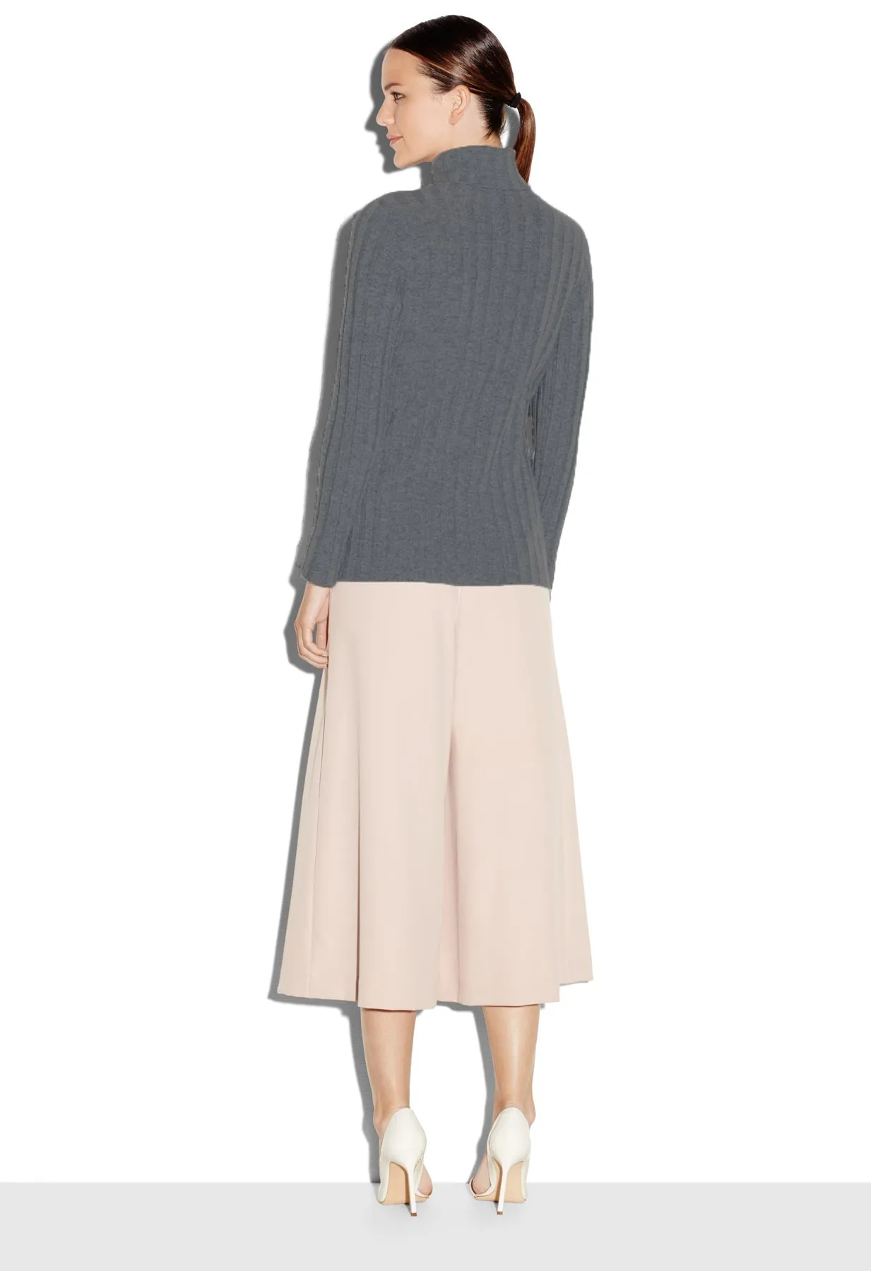 Cashmere Rib Turtleneck