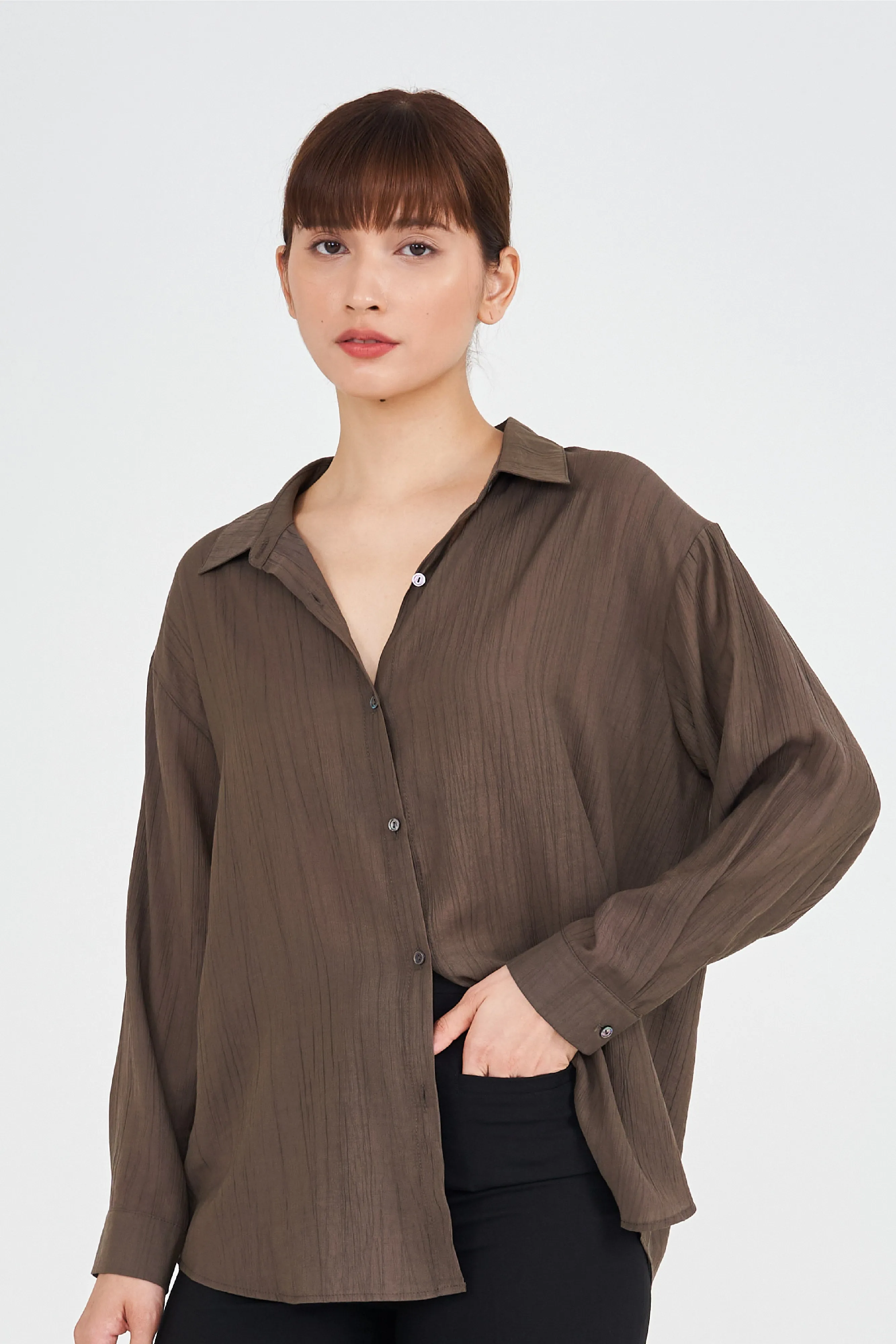 Chelsea Oversized Textured Shirt