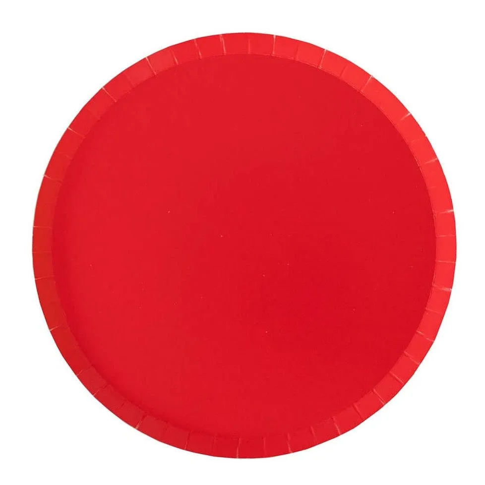 Cherry Red Plates