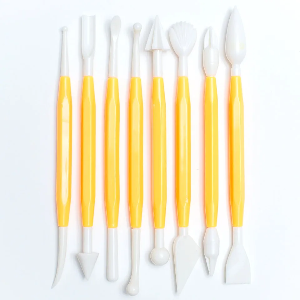 Clay Modelling Tools - 8 pieces