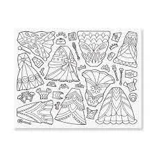 Color-Your-Own Sticker Pad - Dress-up