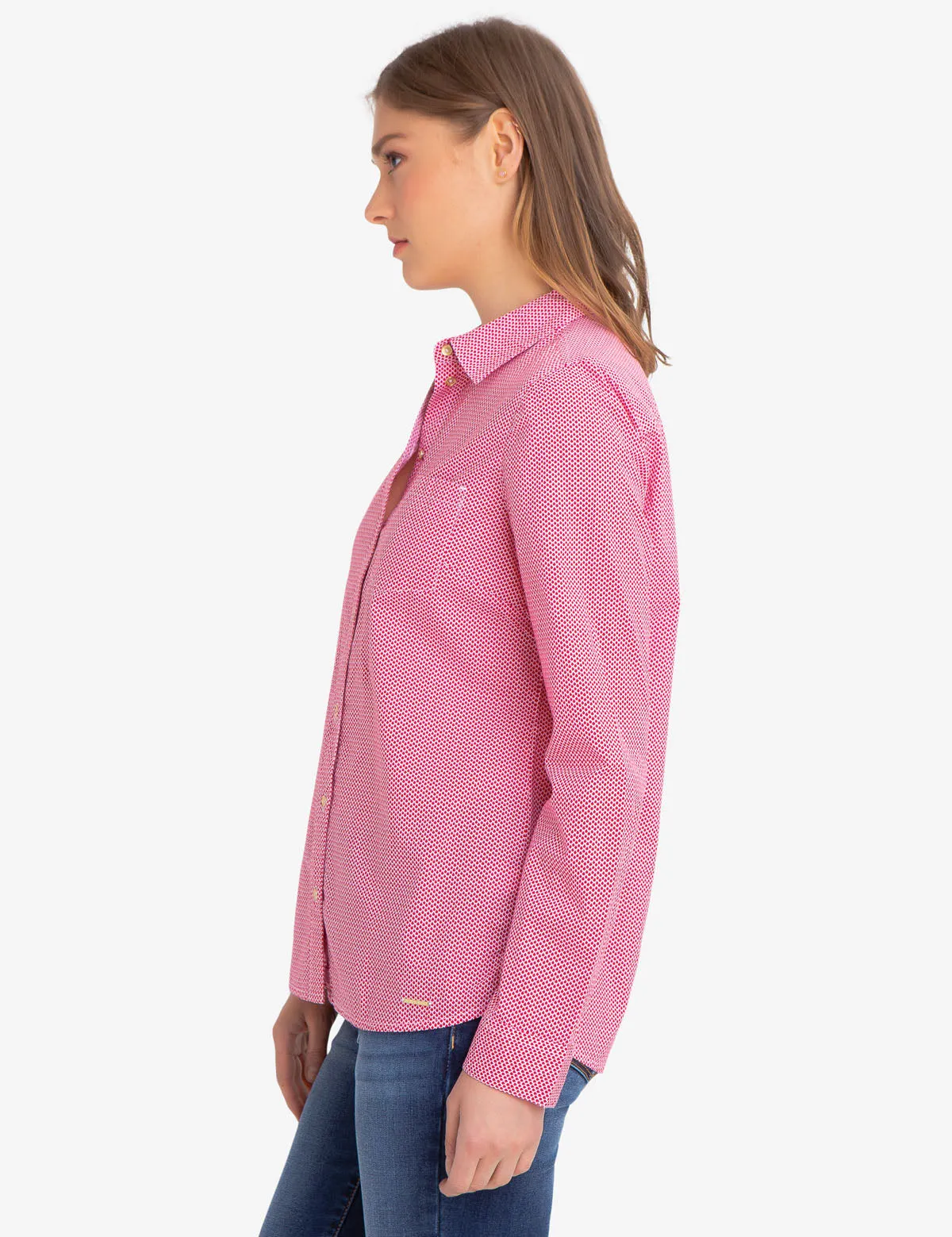 COTTON SHELL POPLIN SHIRT