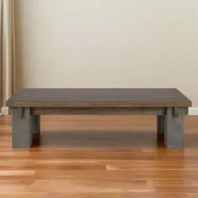 Dallas 66" Square Coffee Table