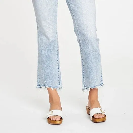 DAZE Shy Girl Cropped Flare (Sunkissed)