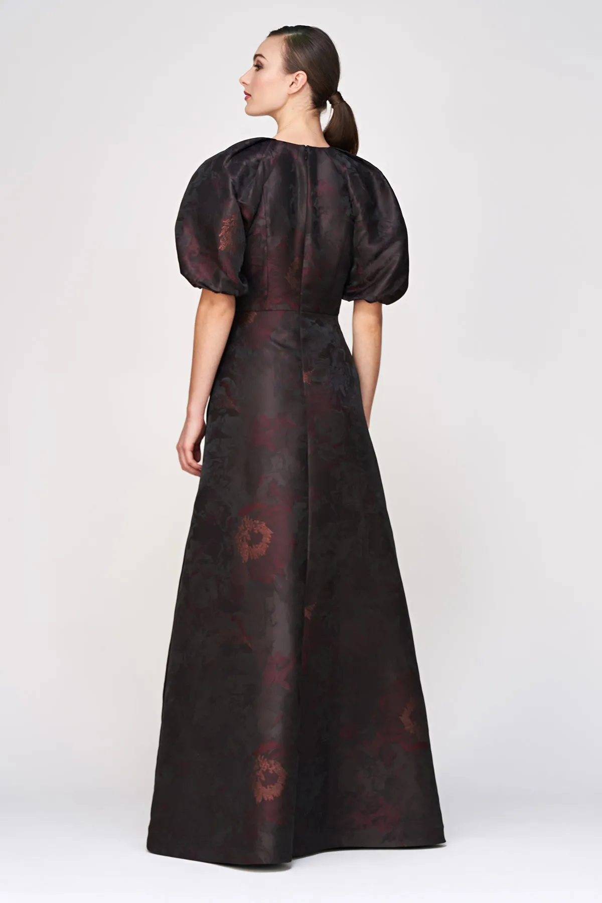 Delfina Statement Sleeve Gown