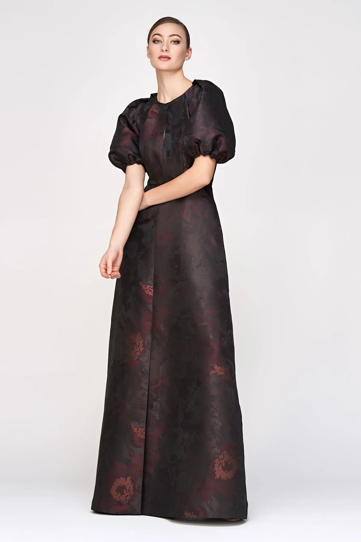 Delfina Statement Sleeve Gown