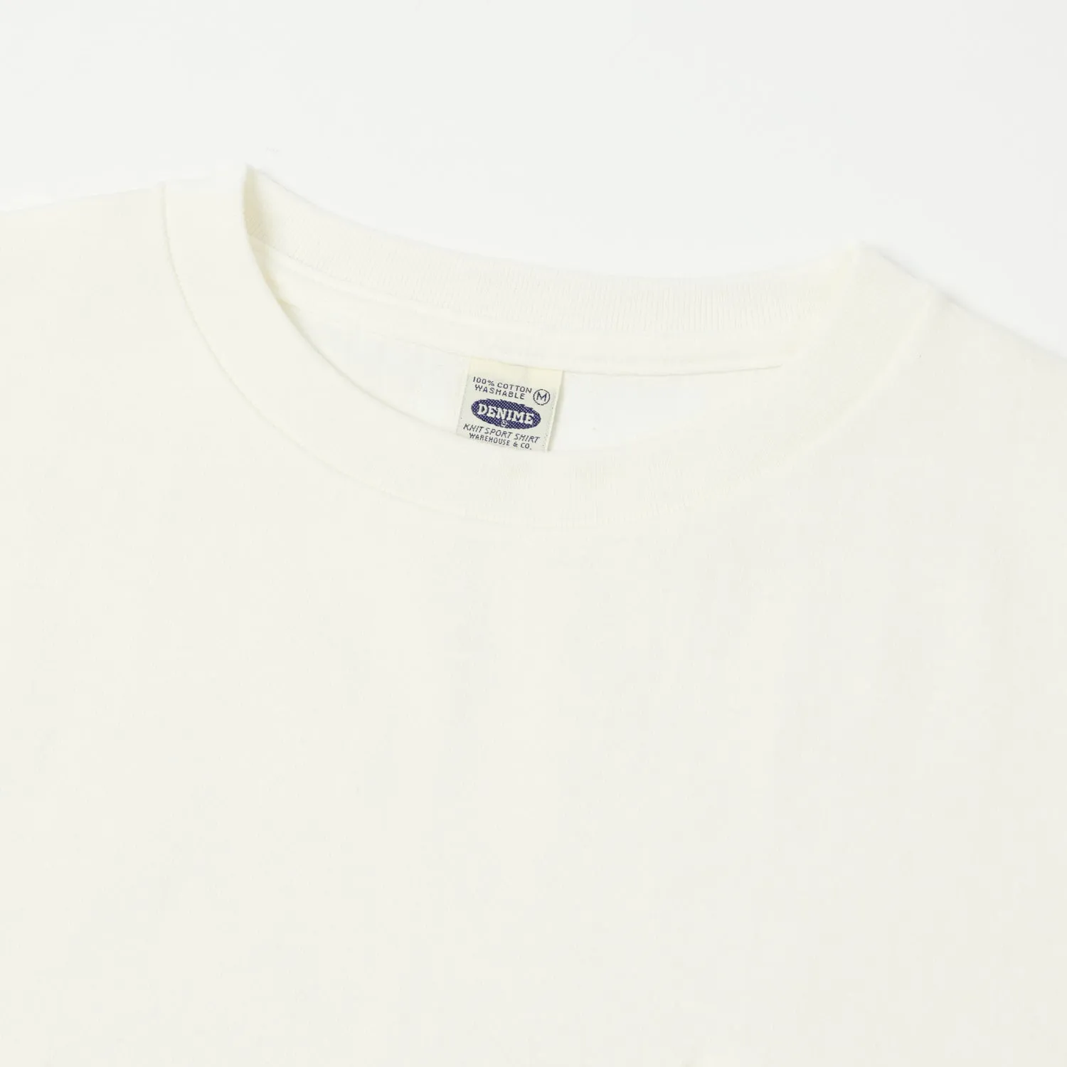 Denime Lot. 263 Pocket Tee - Off White