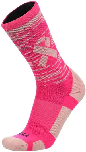 Fastline Aware Crew Sock - Pink Ribbon (FLNAWR) IN-STOCK