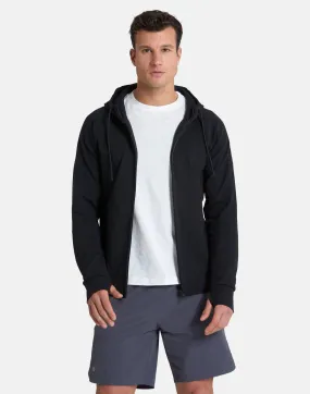 Gym Coffee Essential Zip Hoodie (Mens) - Black