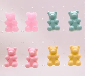 Instant Shipping! Gummi Bear Stud Earrings (4 Colors)