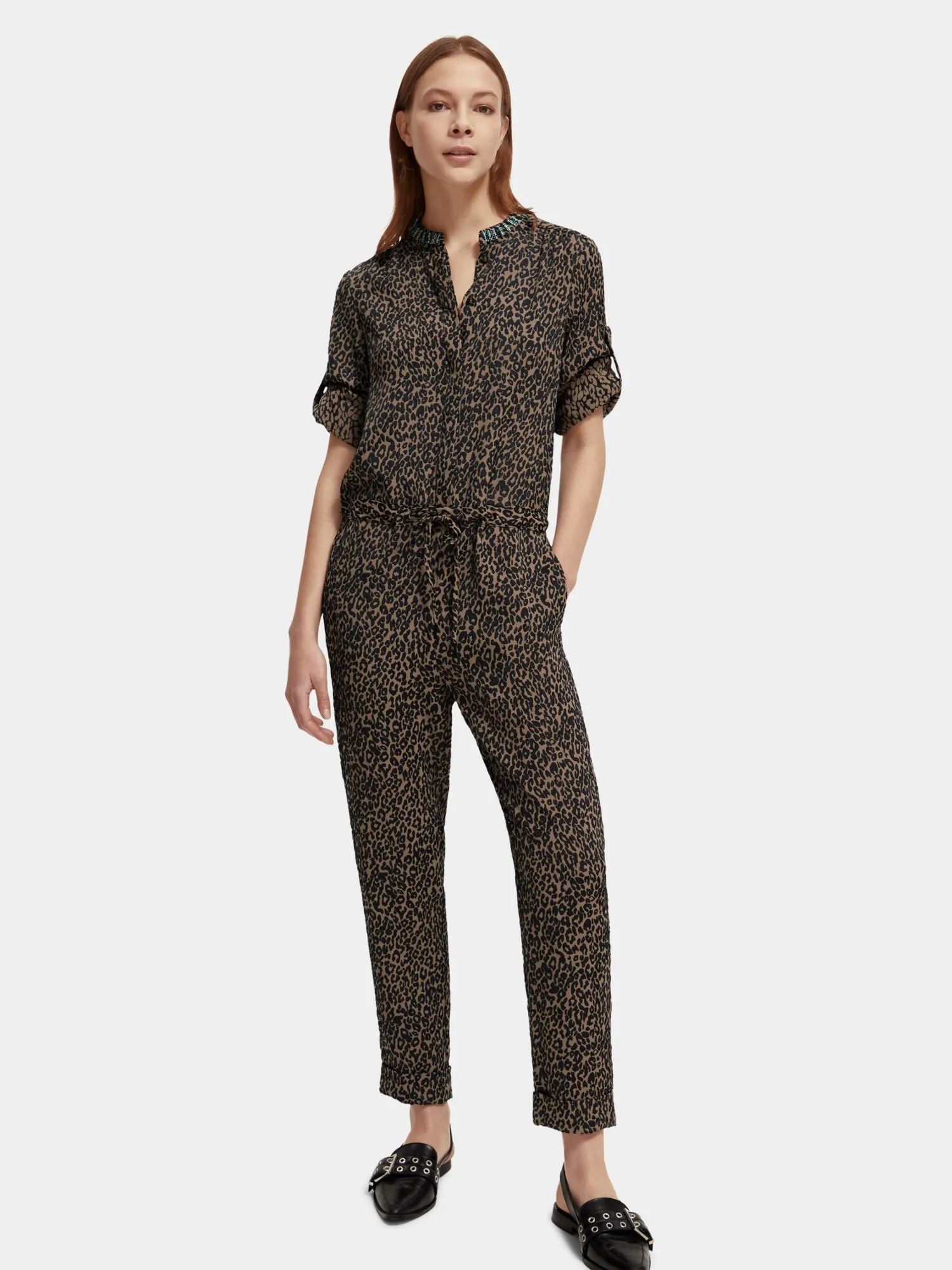 Jacquard jumpsuit