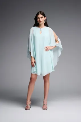 J.R 231705 Dress with Chiffon Cover-Up