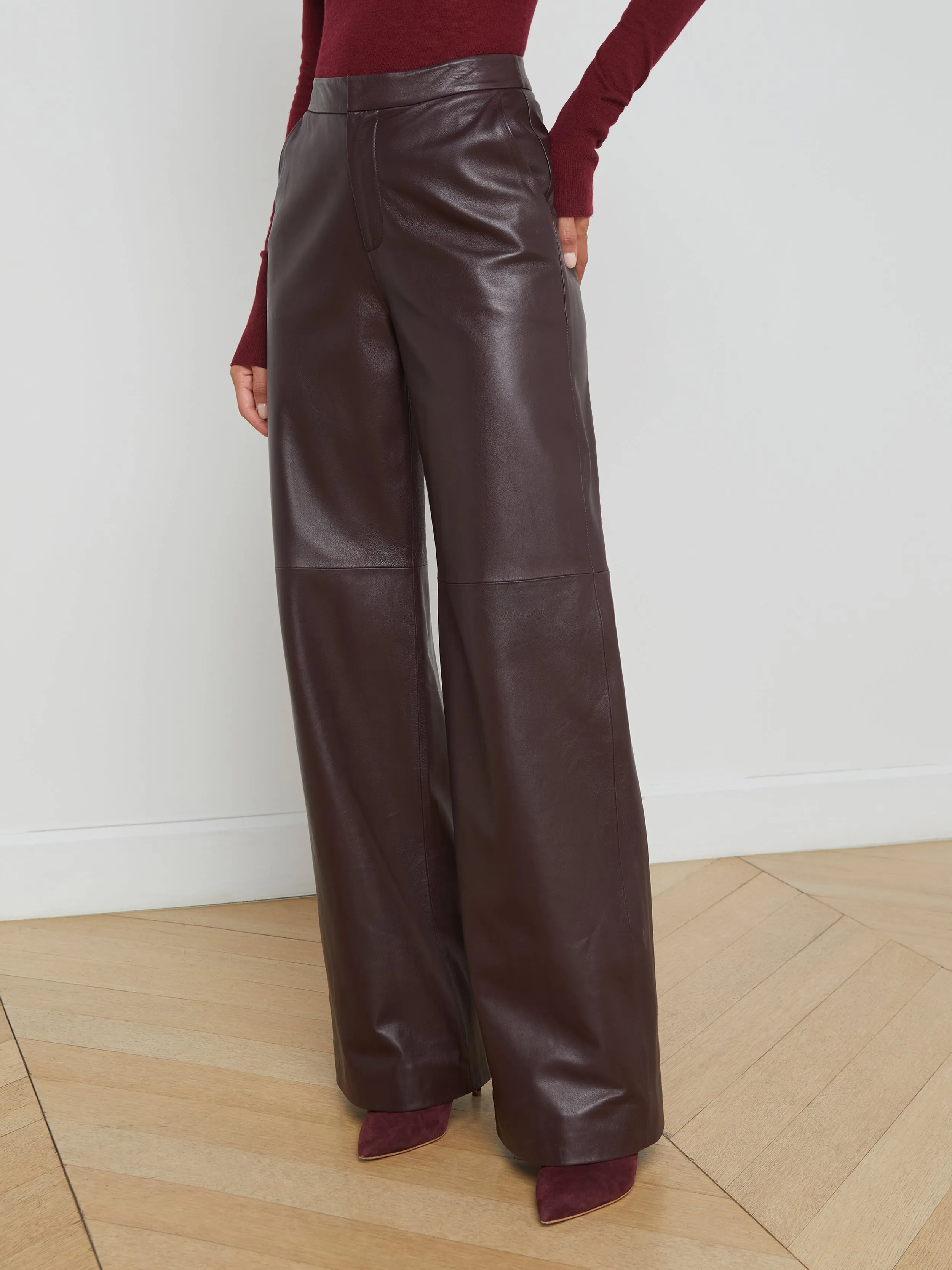 Livvy Leather Trouser