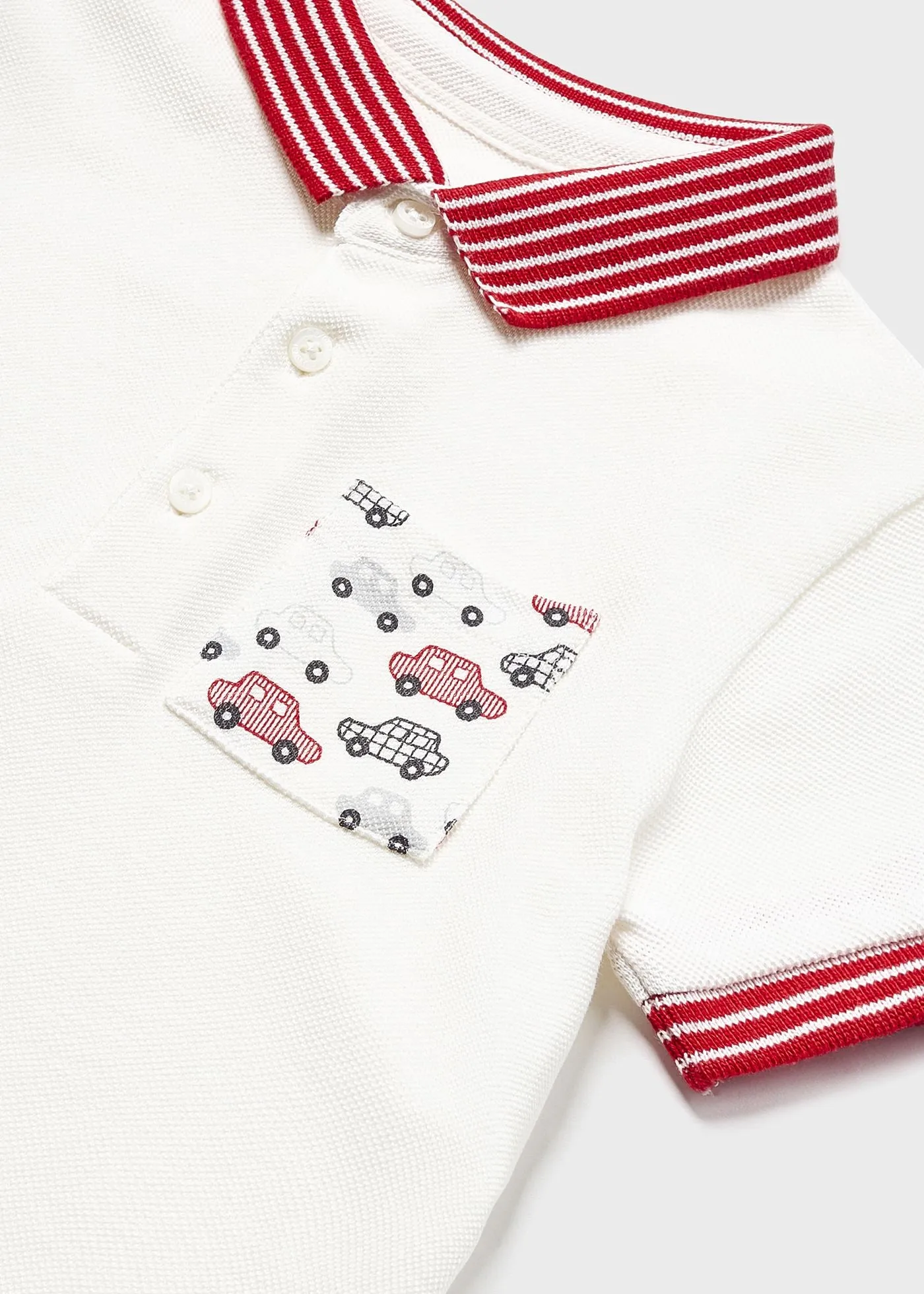 Mayoral Toddler Boy Printed Pocket Polo Shirt