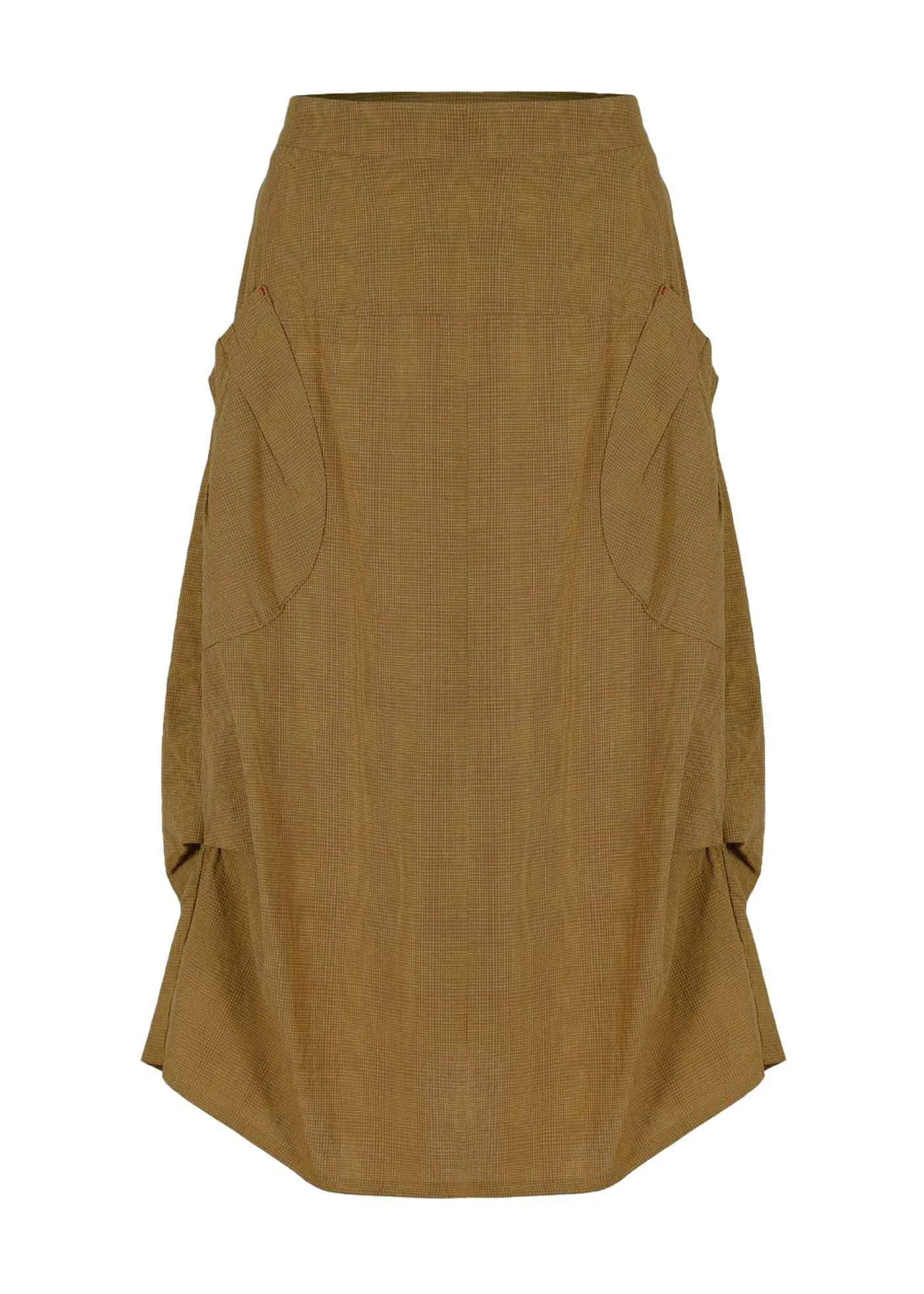 Milwaukee Textured Skirt Mustard