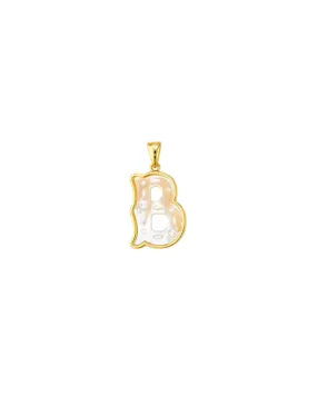 Mini Letter Charm - B