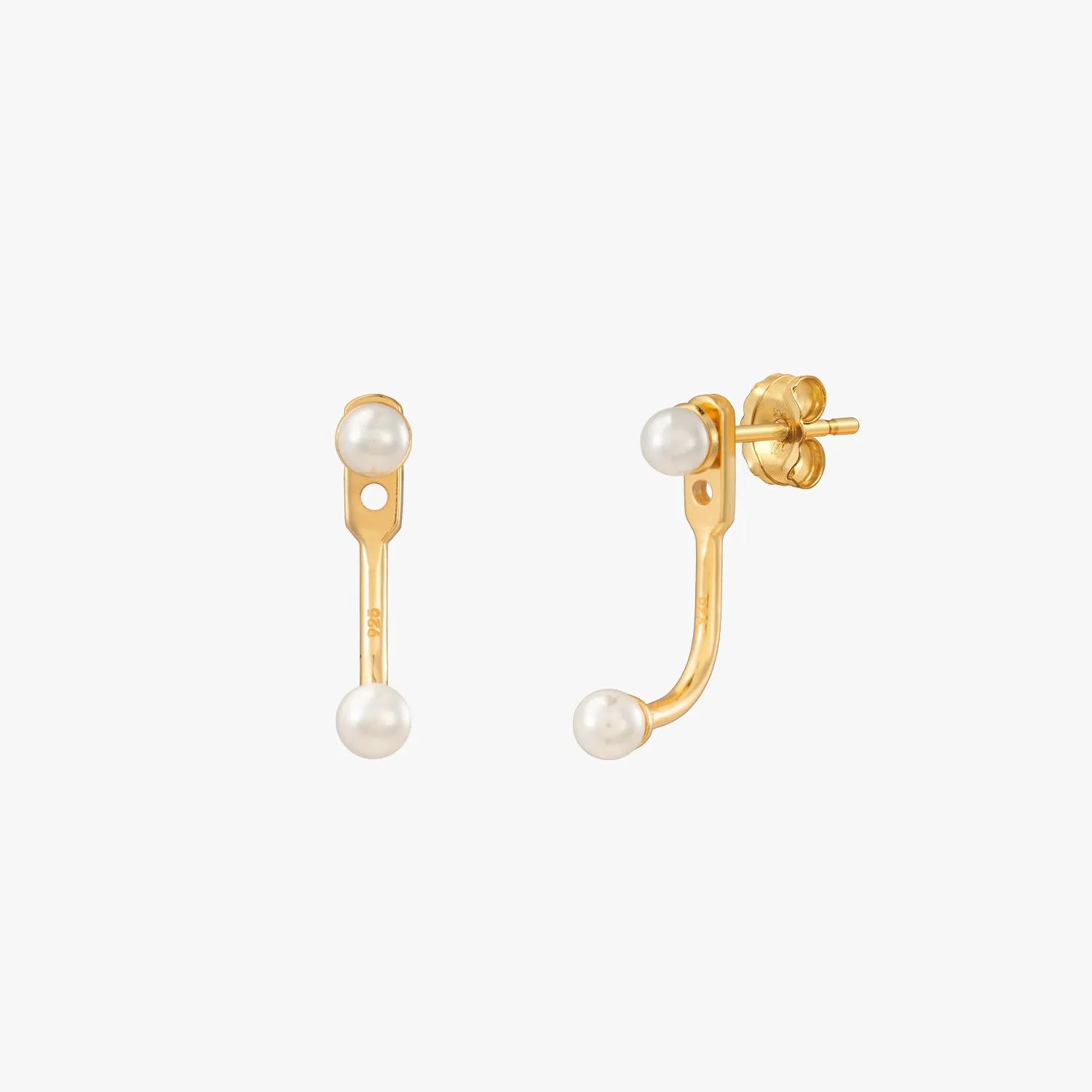 Mini Pearl Double Ear Jacket