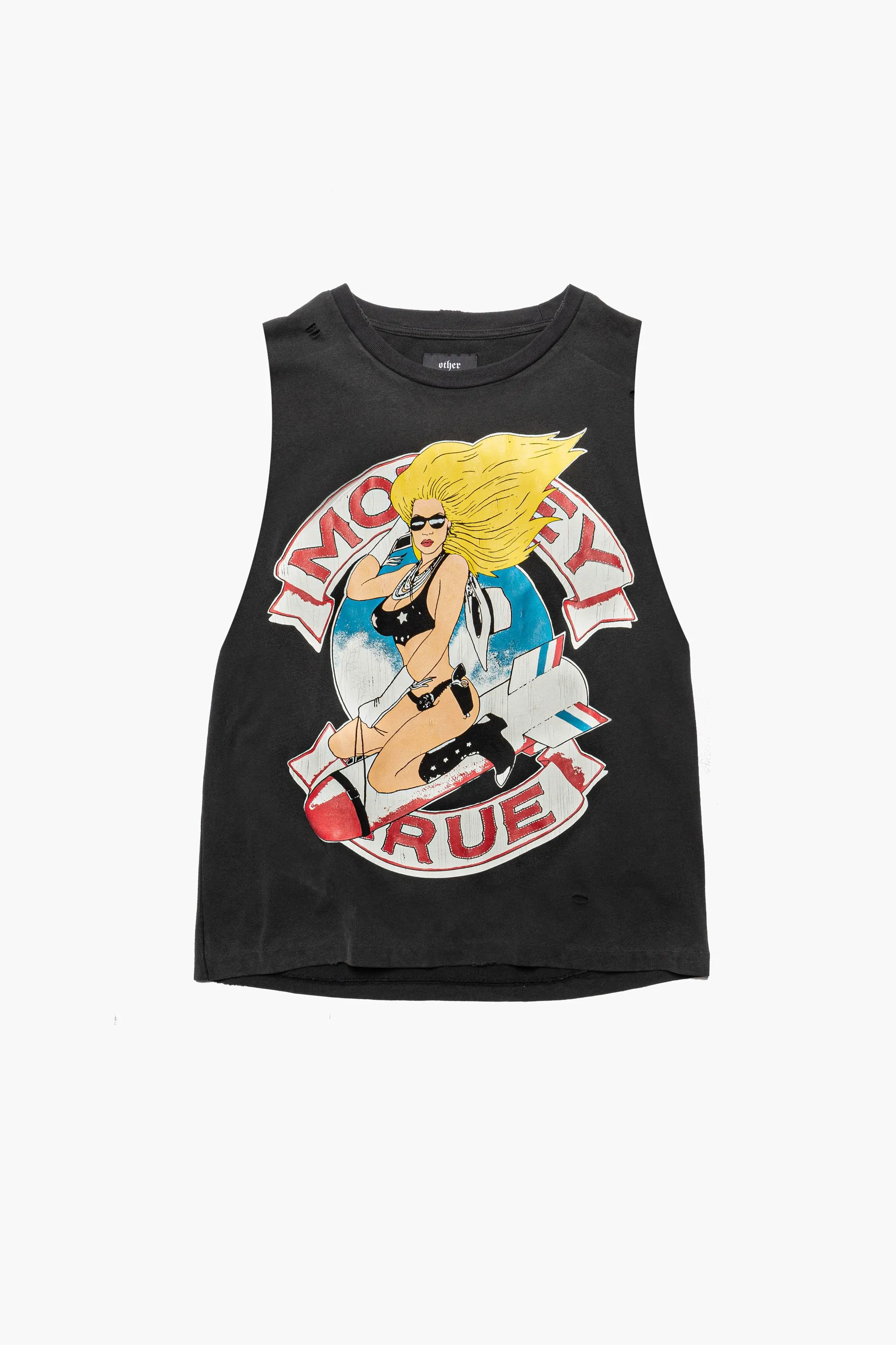 Mötley Crüe Bomber Girl Vintage Tank