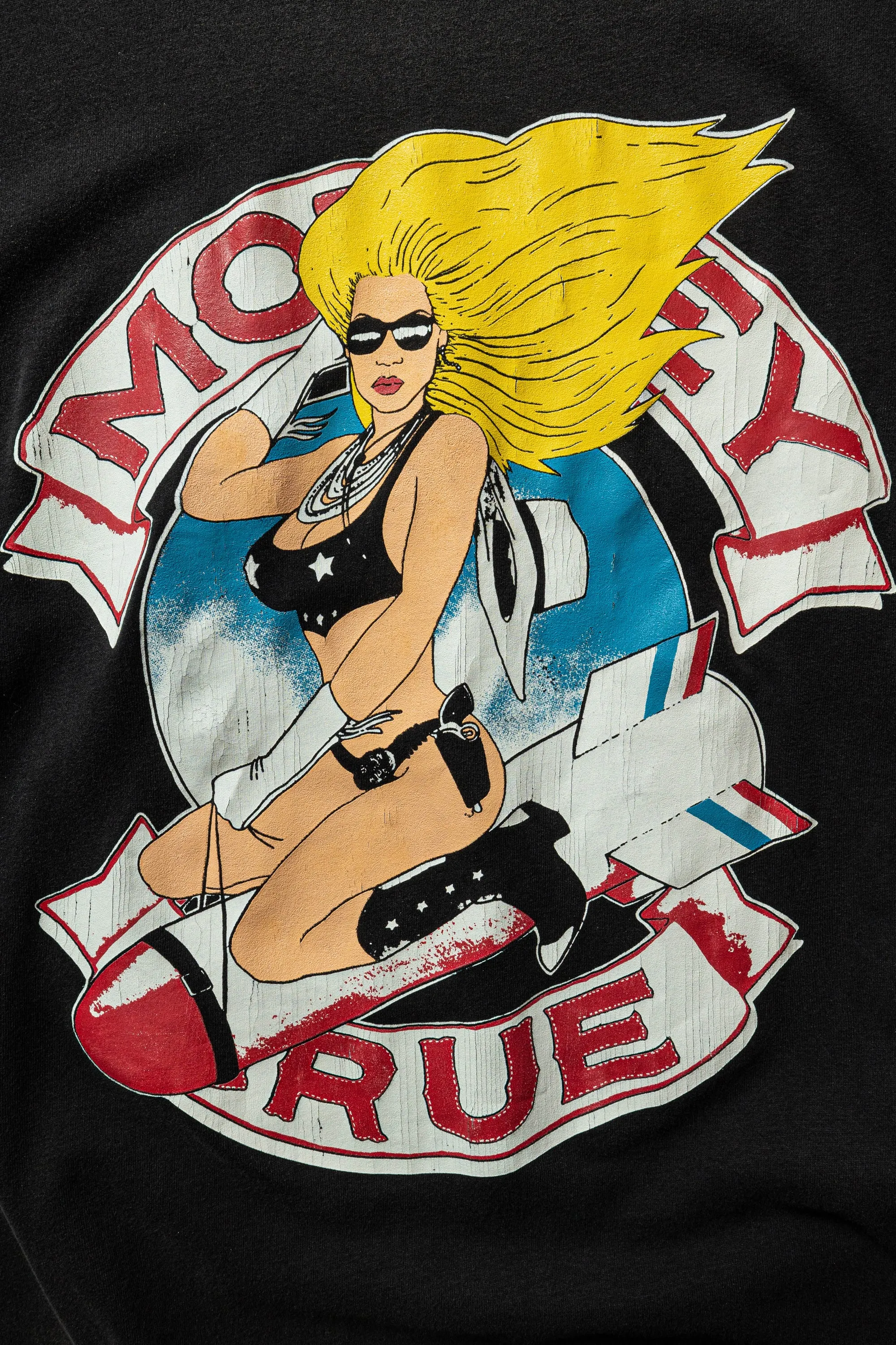 Mötley Crüe Bomber Girl Vintage Tank