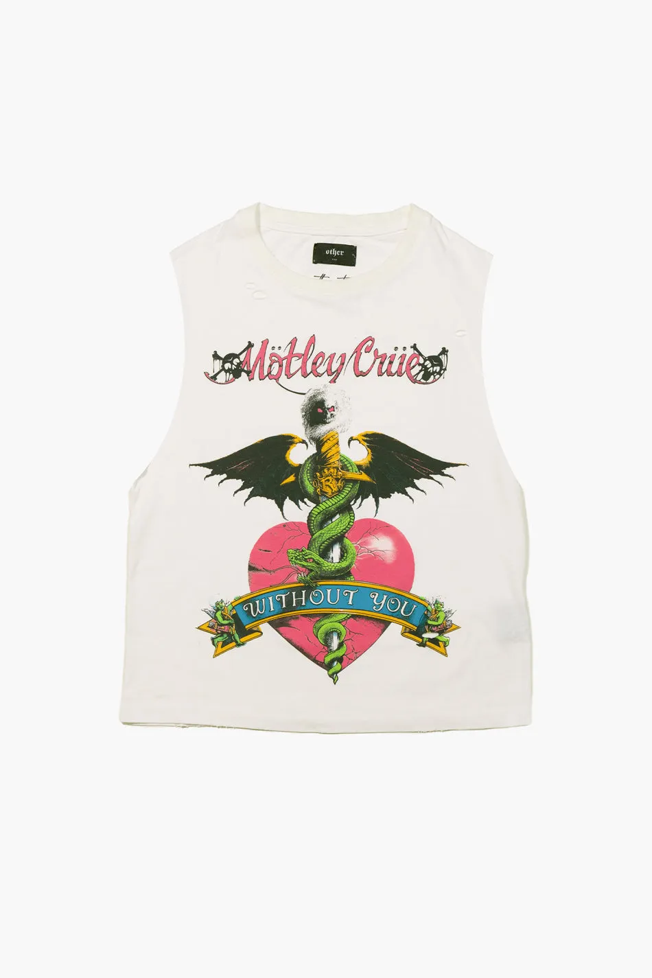 Mötley Crüe Without You Vintage Tank