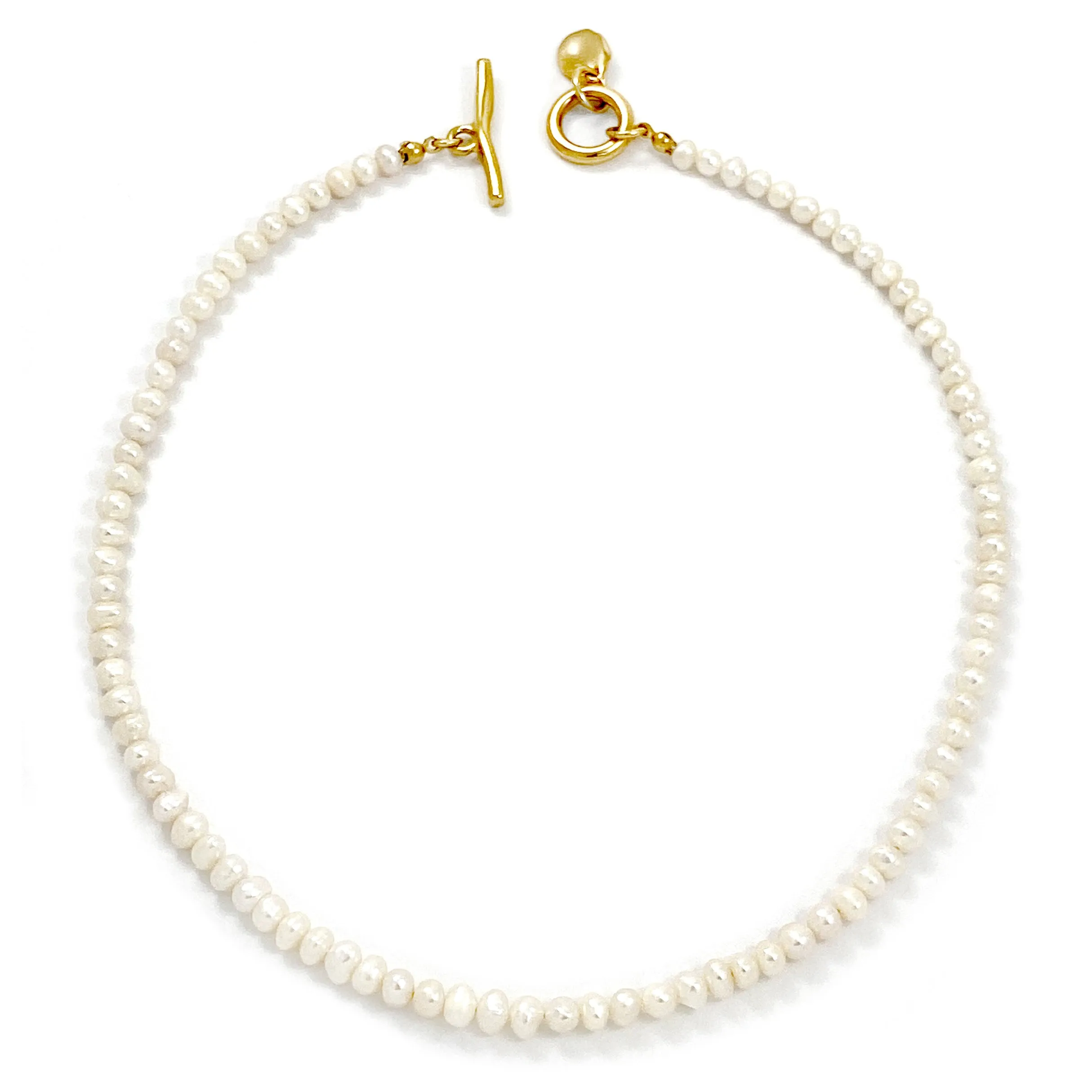 Orla Pearl Collar - Gold