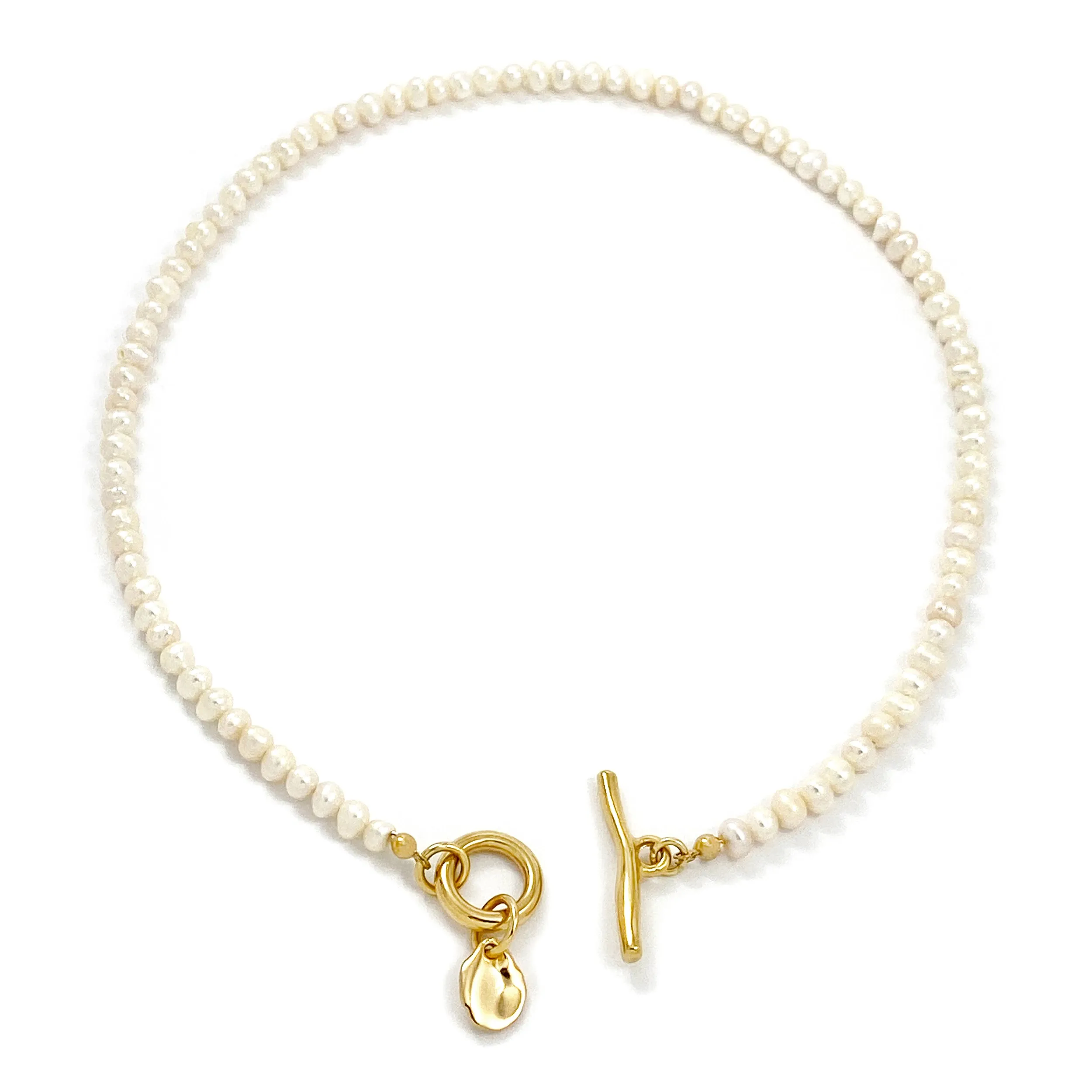 Orla Pearl Collar - Gold