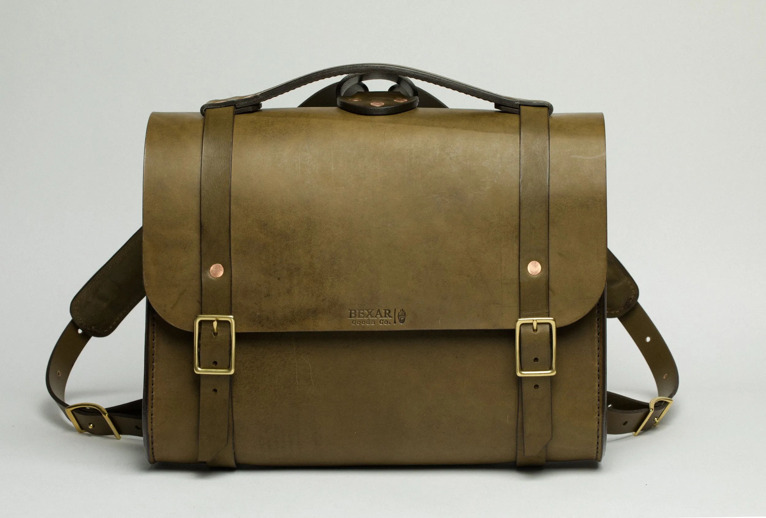 Porter Satchel // Olive Harness