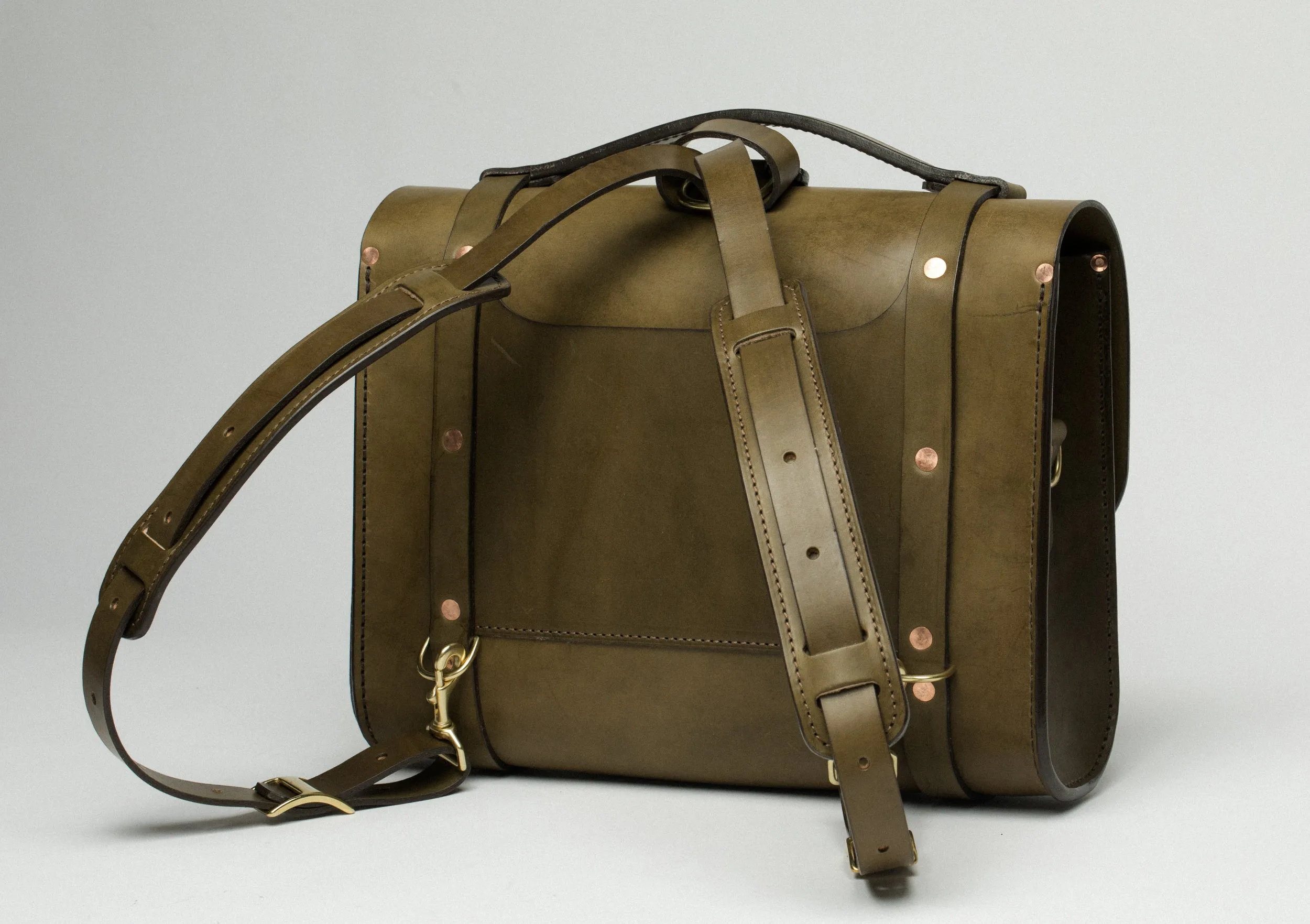 Porter Satchel // Olive Harness