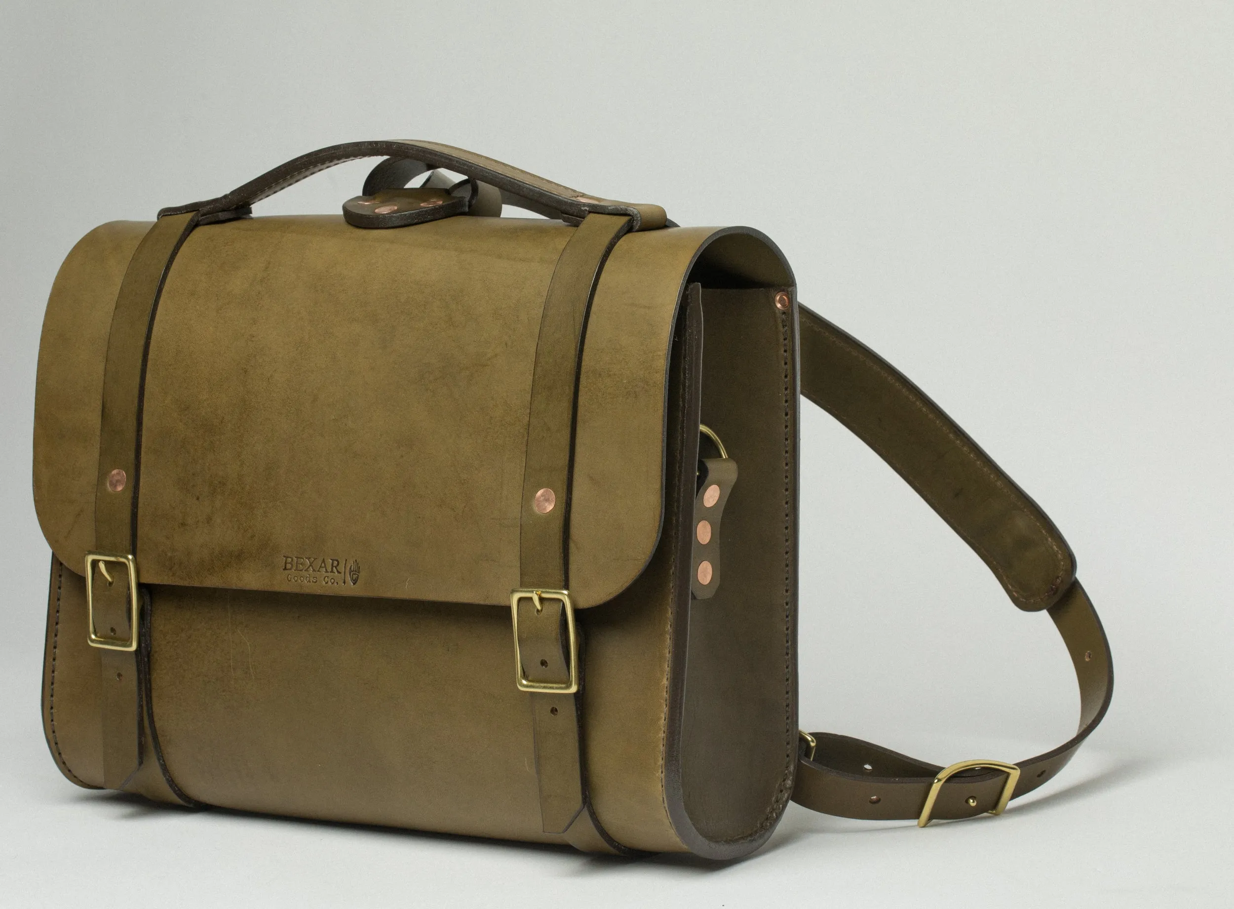 Porter Satchel // Olive Harness