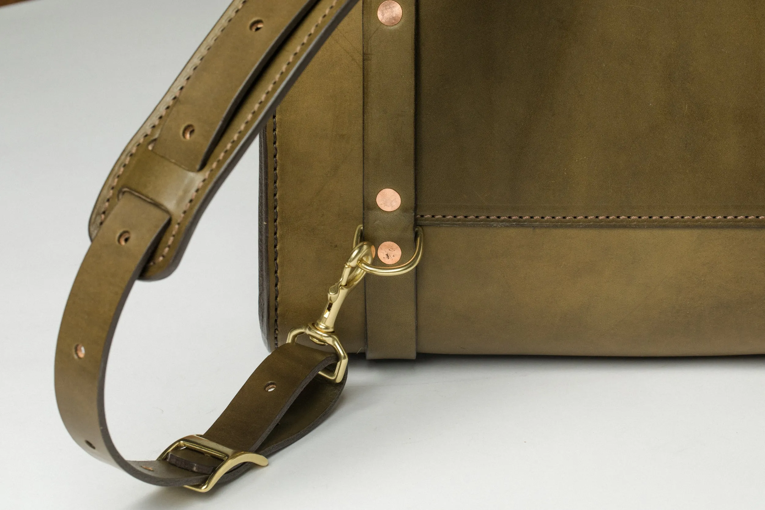 Porter Satchel // Olive Harness