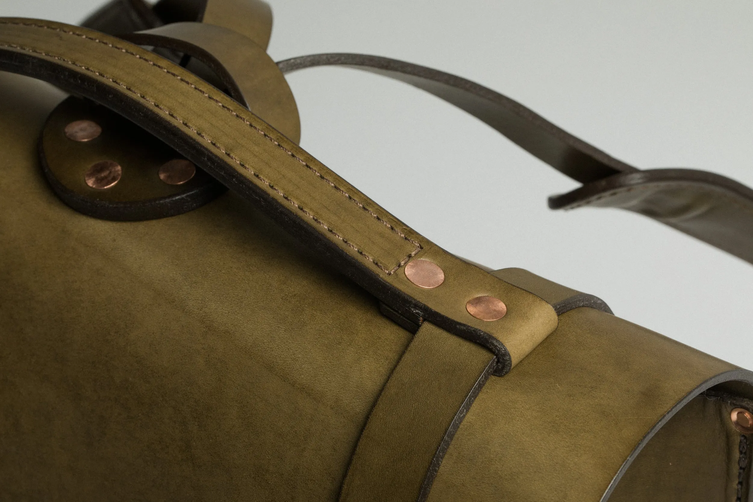 Porter Satchel // Olive Harness